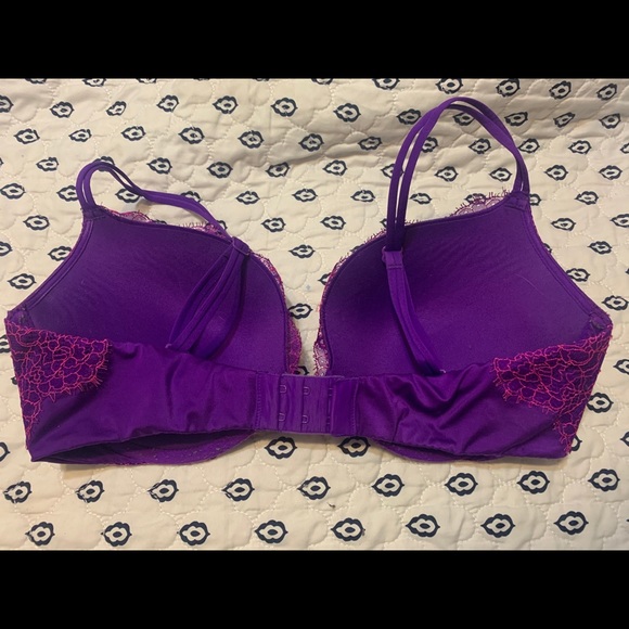 Purple and pink lace Victoria’s Secret Bra - Picture 2 of 3